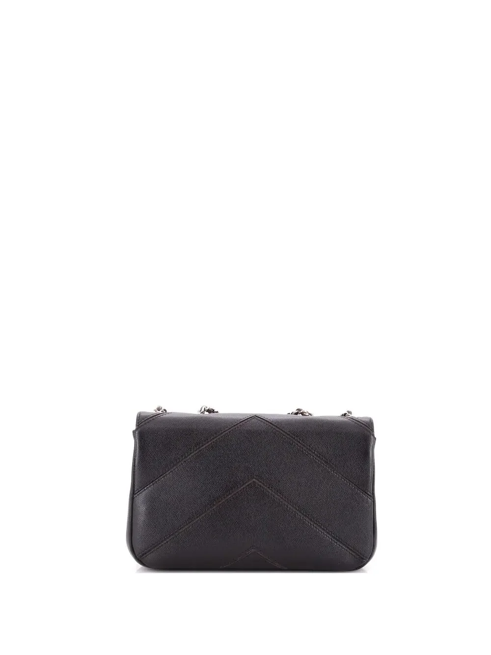 Chanel Macro Flap Bag Chevron Caviar #335628C32B